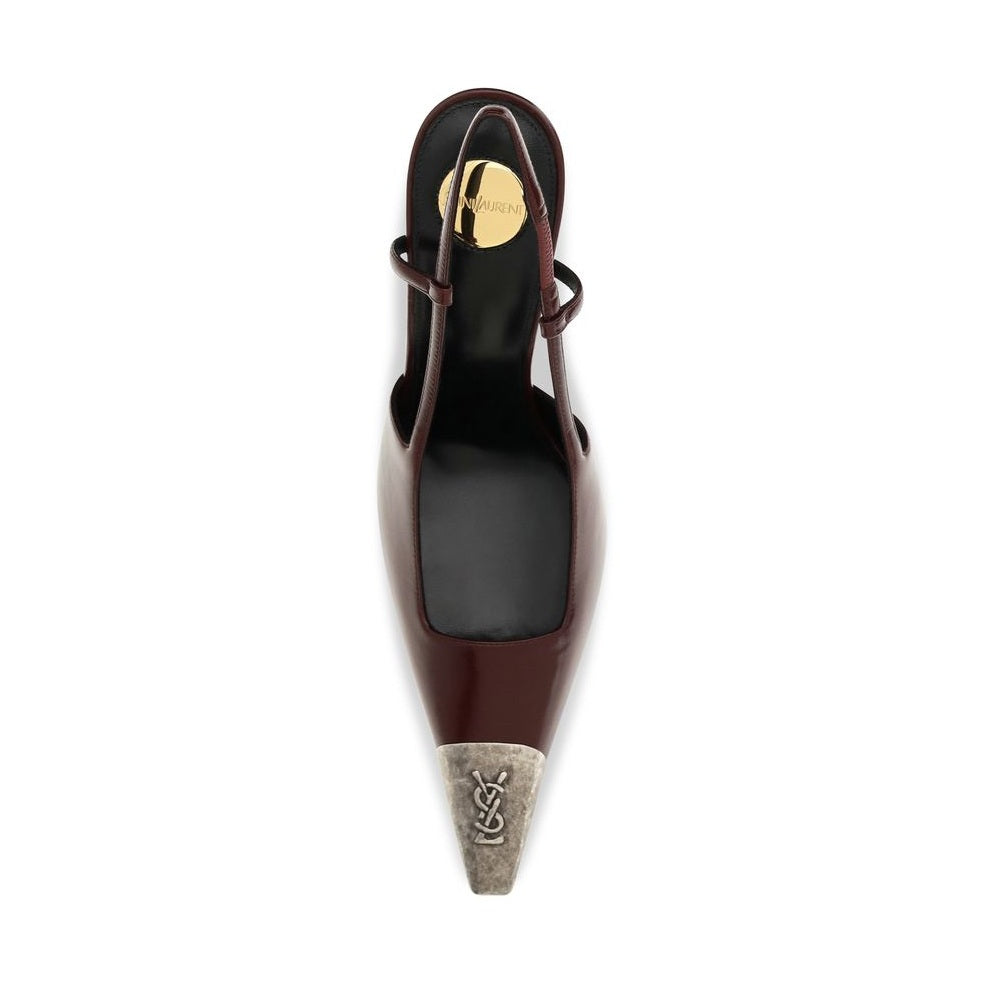 Bordeaux Calf Leather Bos Taurus High Heel Pumps