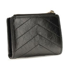 Black Calf Leather Bos Taurus Wallet