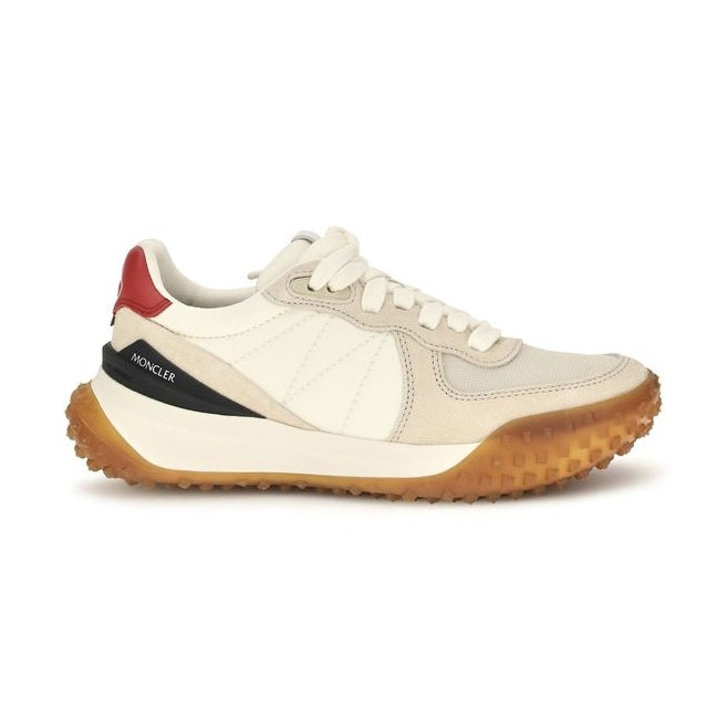 Beige Polyamide Athletic Sneakers