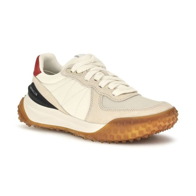 Beige Polyamide Athletic Sneakers