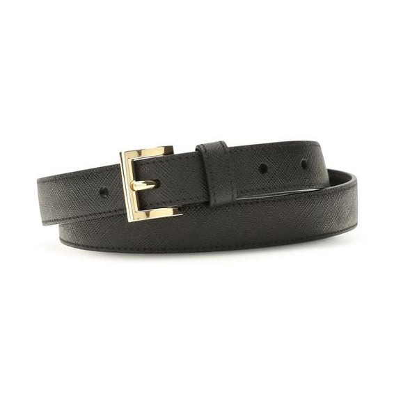 Black Calf Leather Bos Taurus Regular Belt