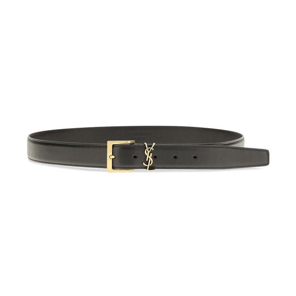 Black Calf Leather Bos Taurus Regular Belt