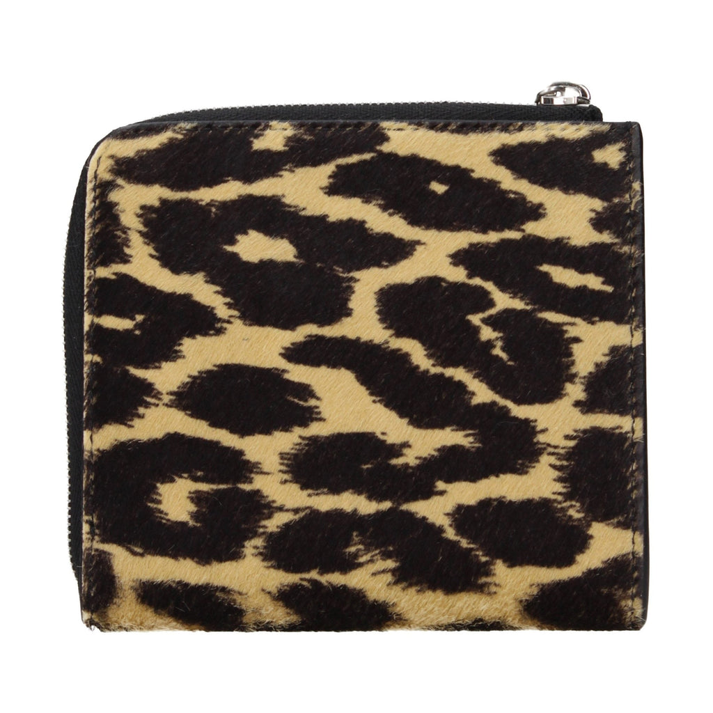 Beige Horsehair Wallet
