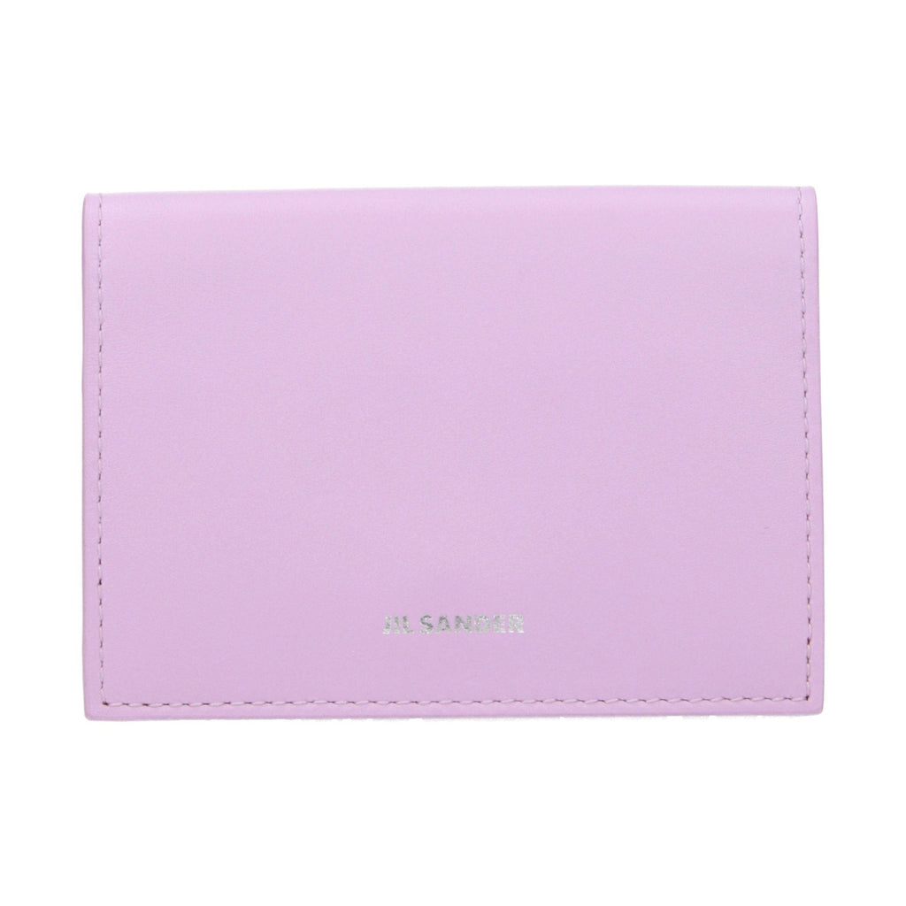 Pink Leather Cardholder