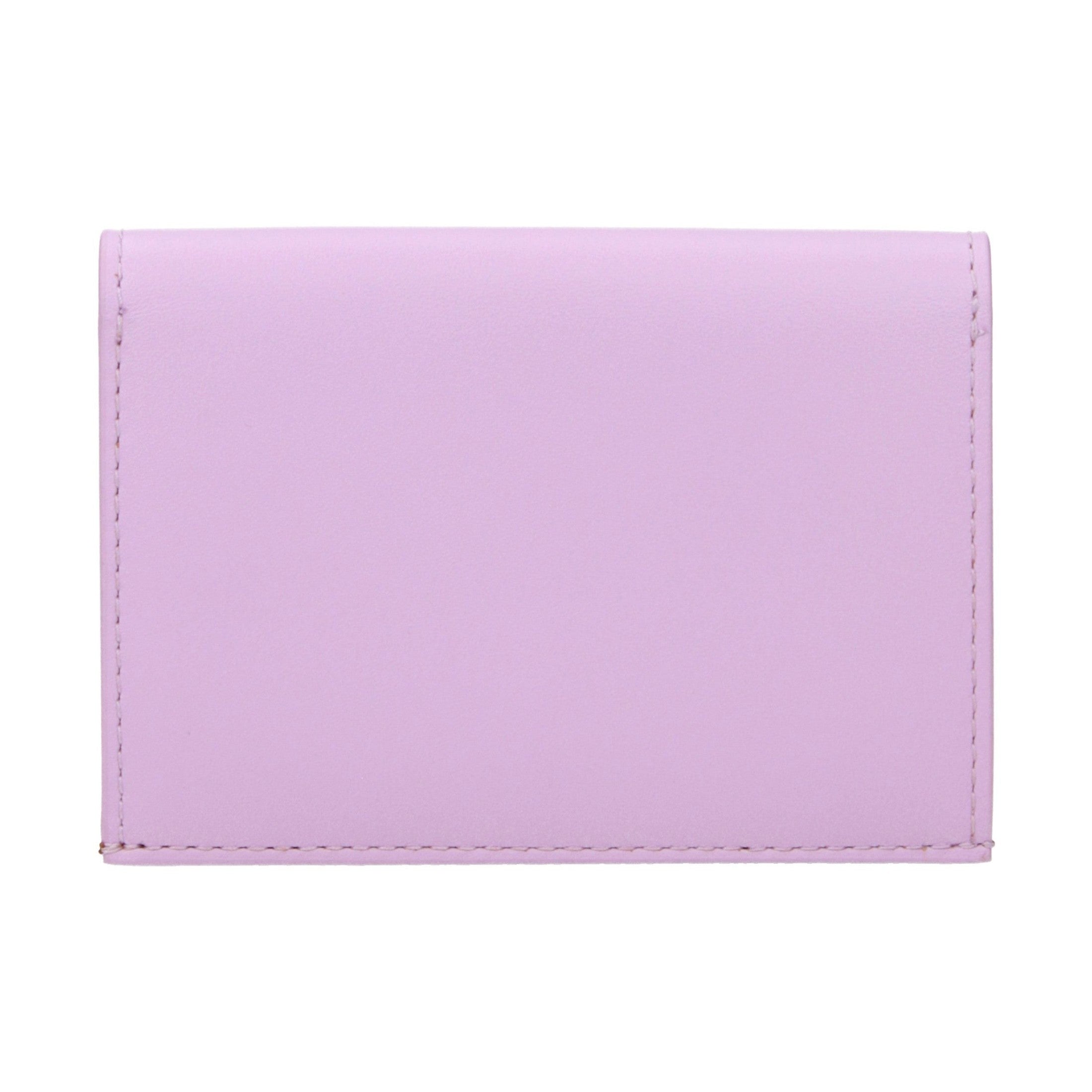 Pink Leather Cardholder