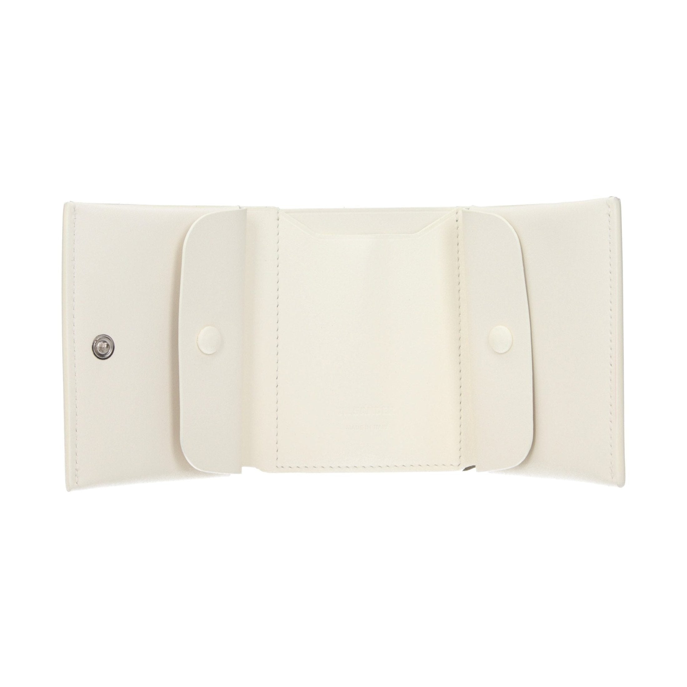 Beige Leather Wallet