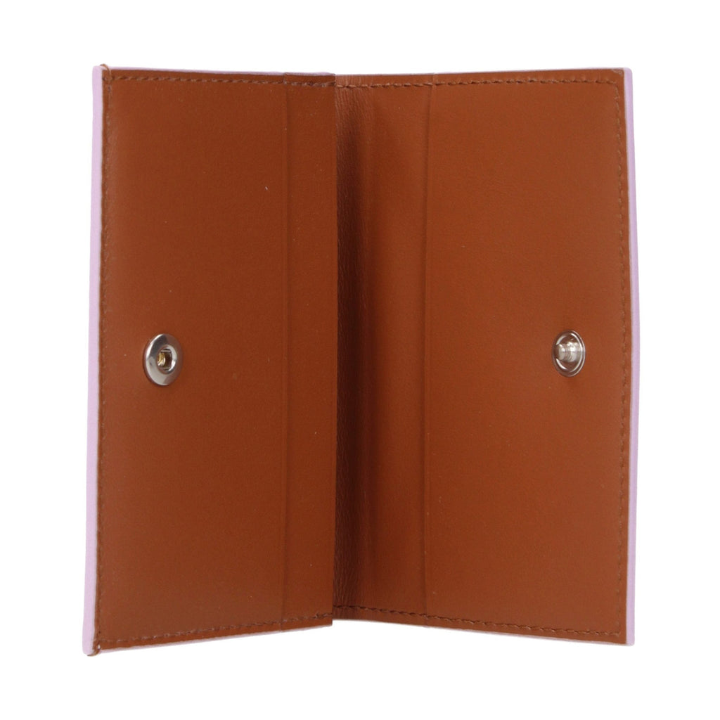 Pink Leather Cardholder