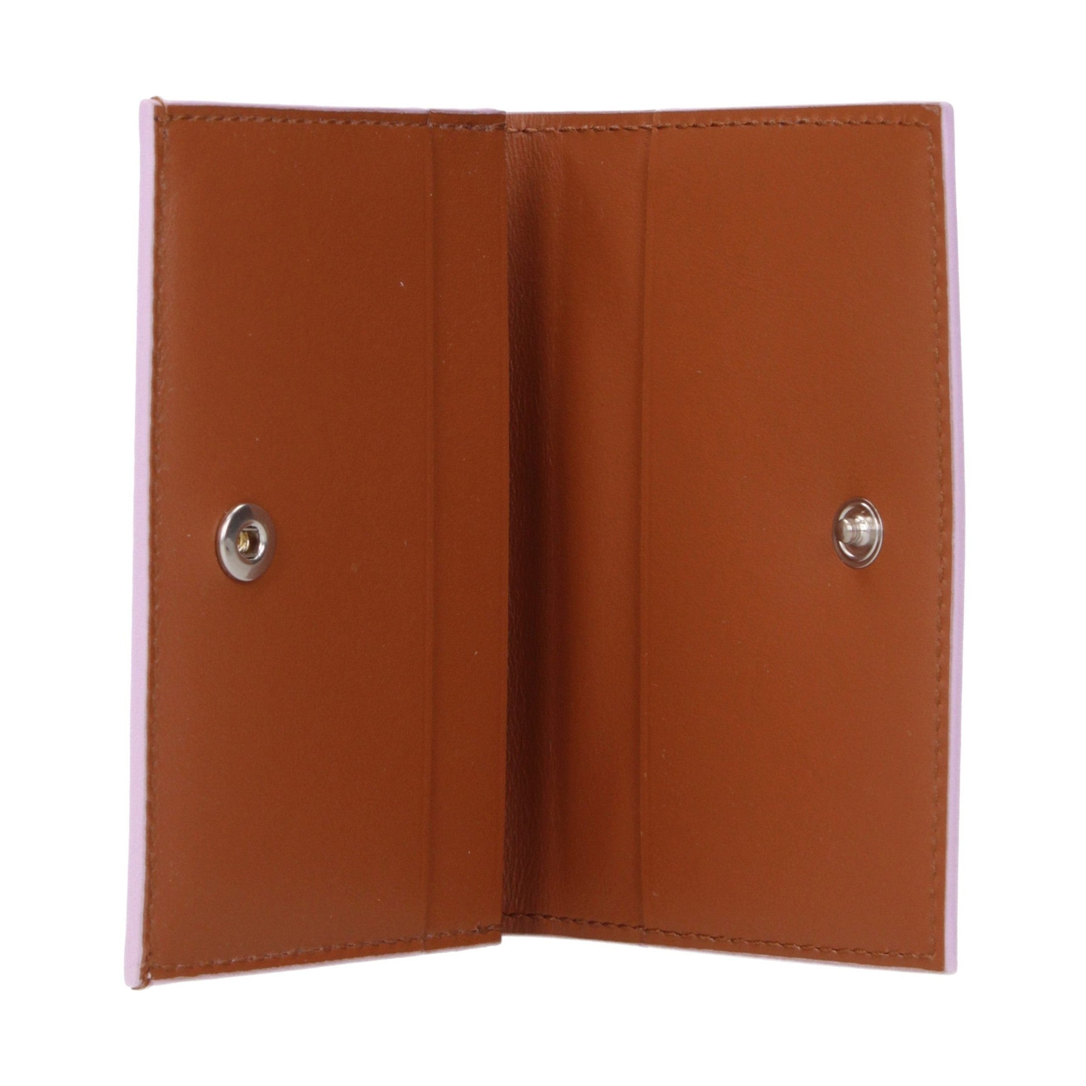 Pink Leather Cardholder