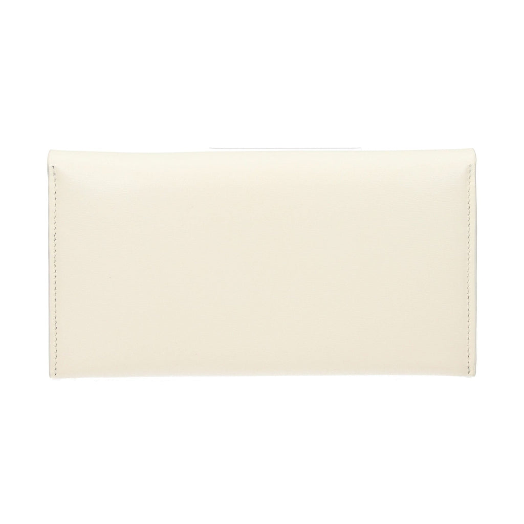 Beige Leather Wallet