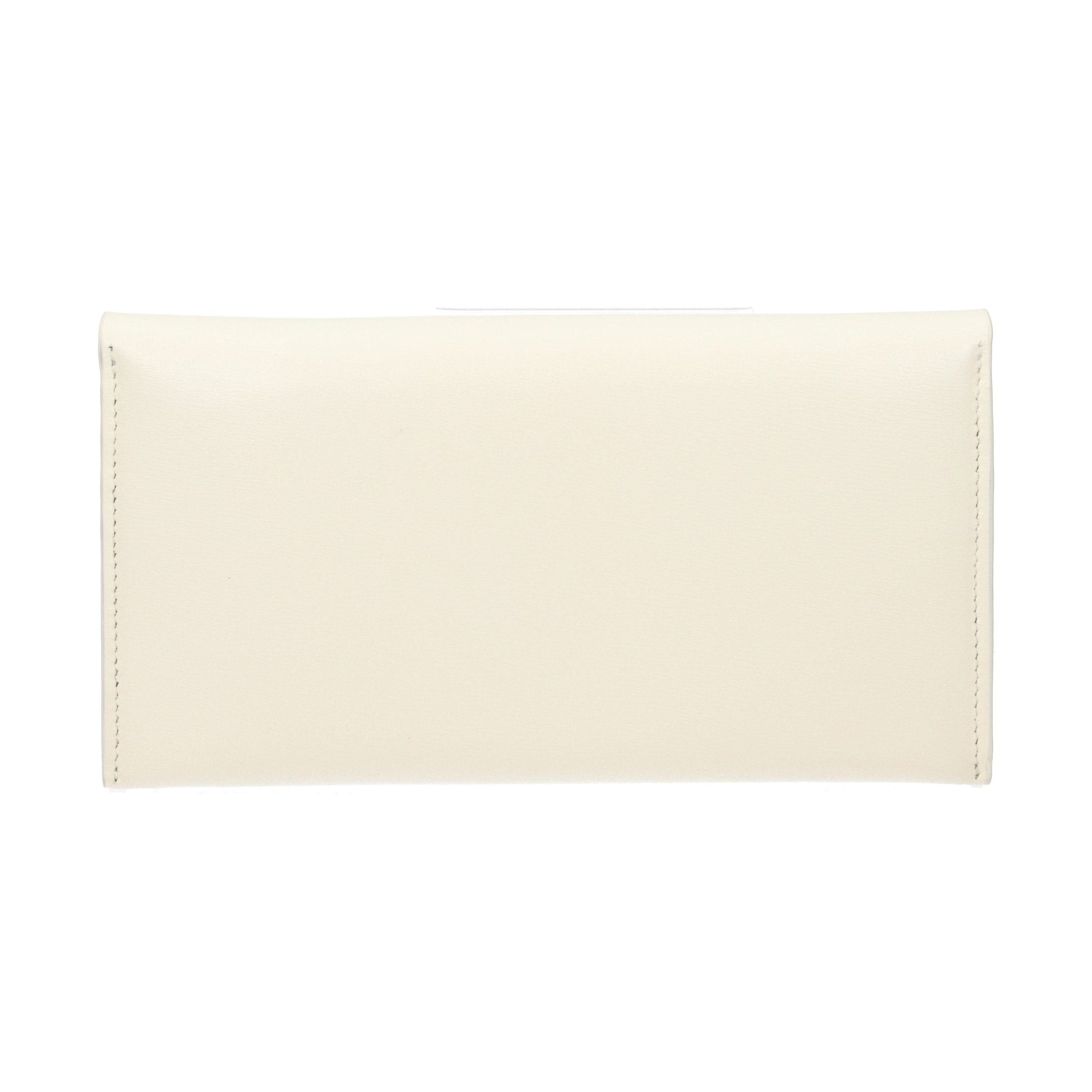 Beige Leather Wallet
