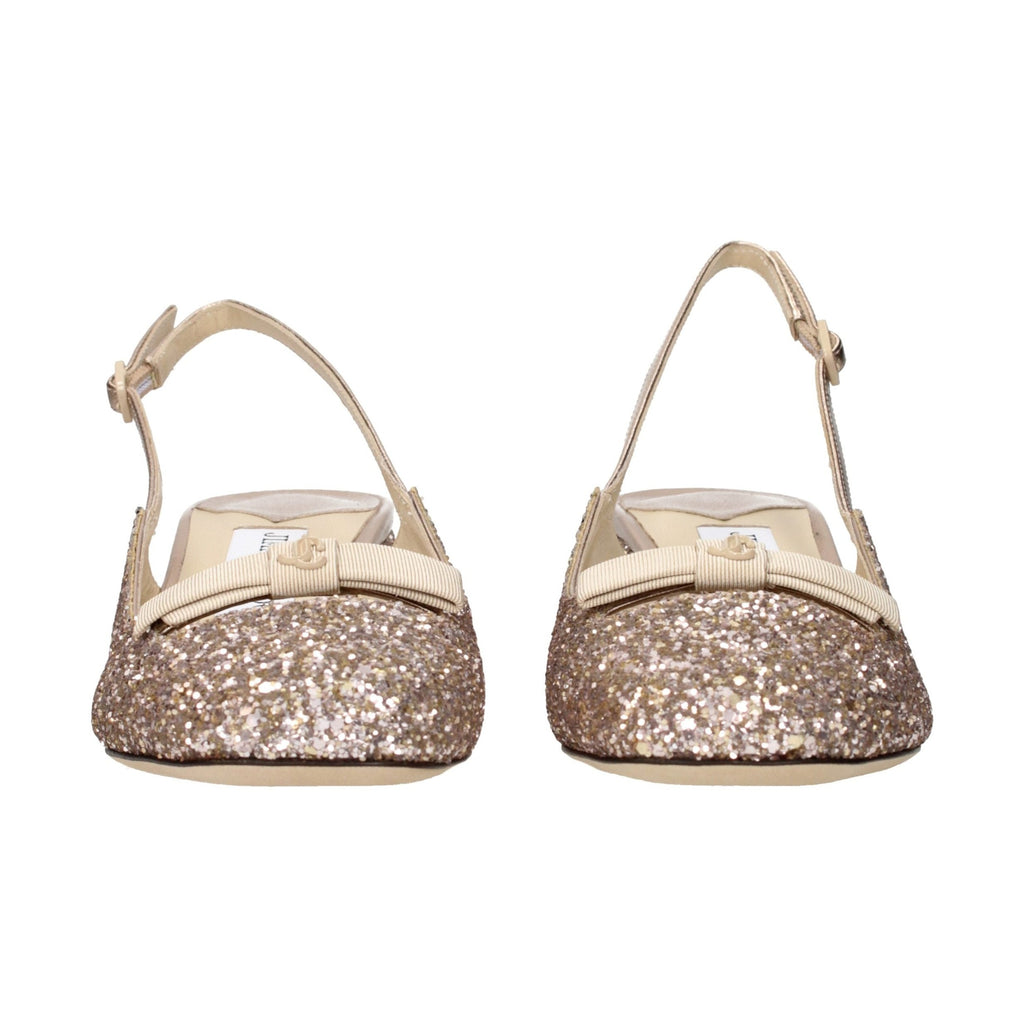 Pink Plastic Flat Sandals
