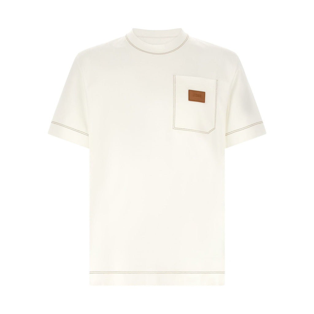White Cotton T-Shirt