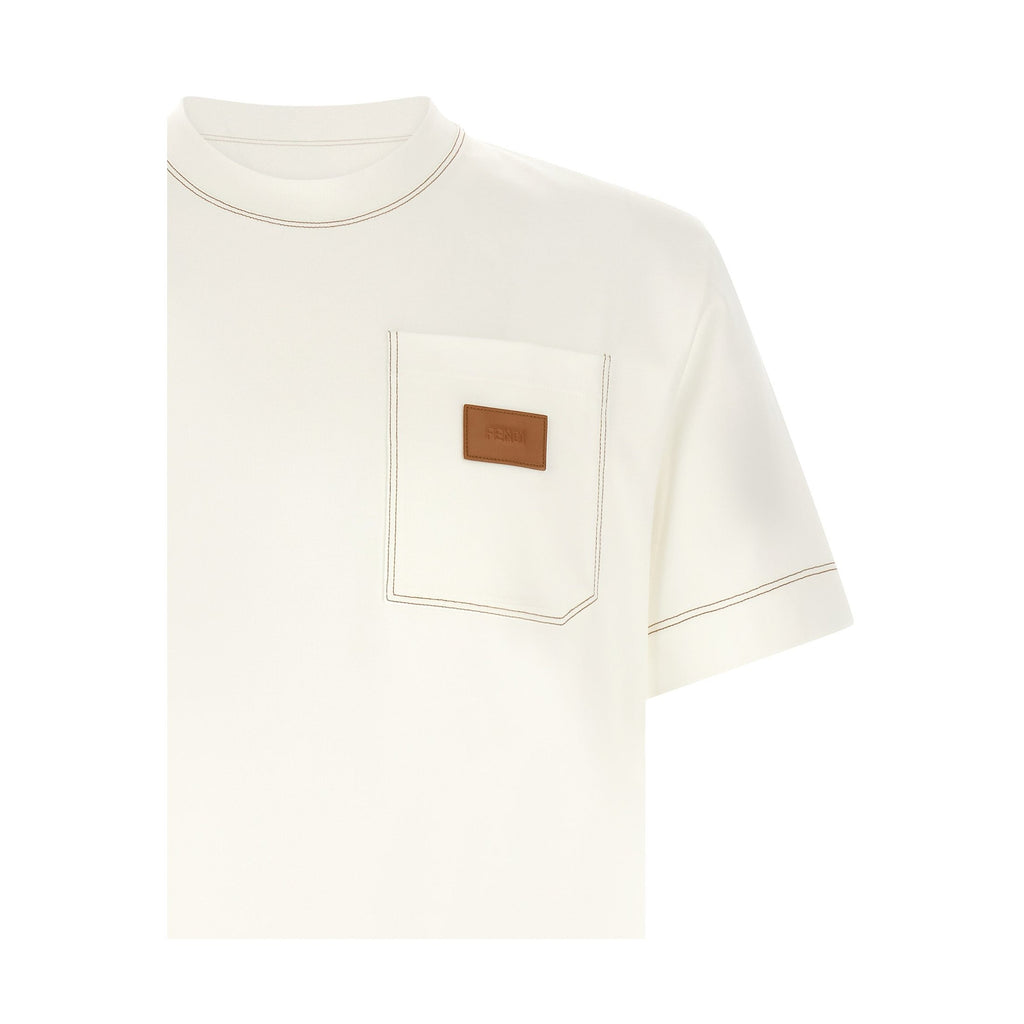 White Cotton T-Shirt