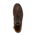 Brown Calfskin Ankle Boots