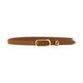 Brown Calfskin Regular Belt