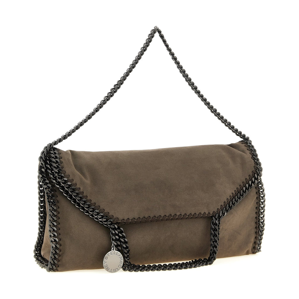 Gray Polyamide Handbag