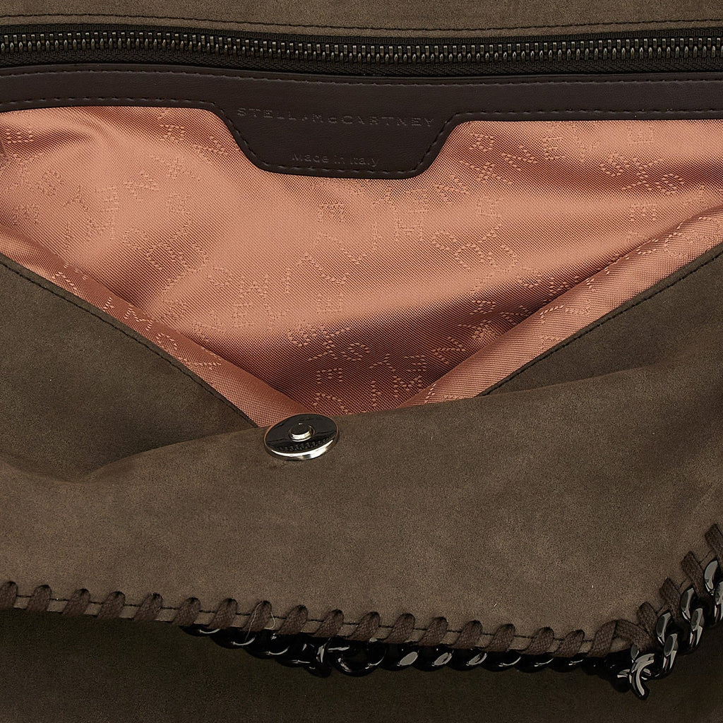 Gray Polyamide Handbag