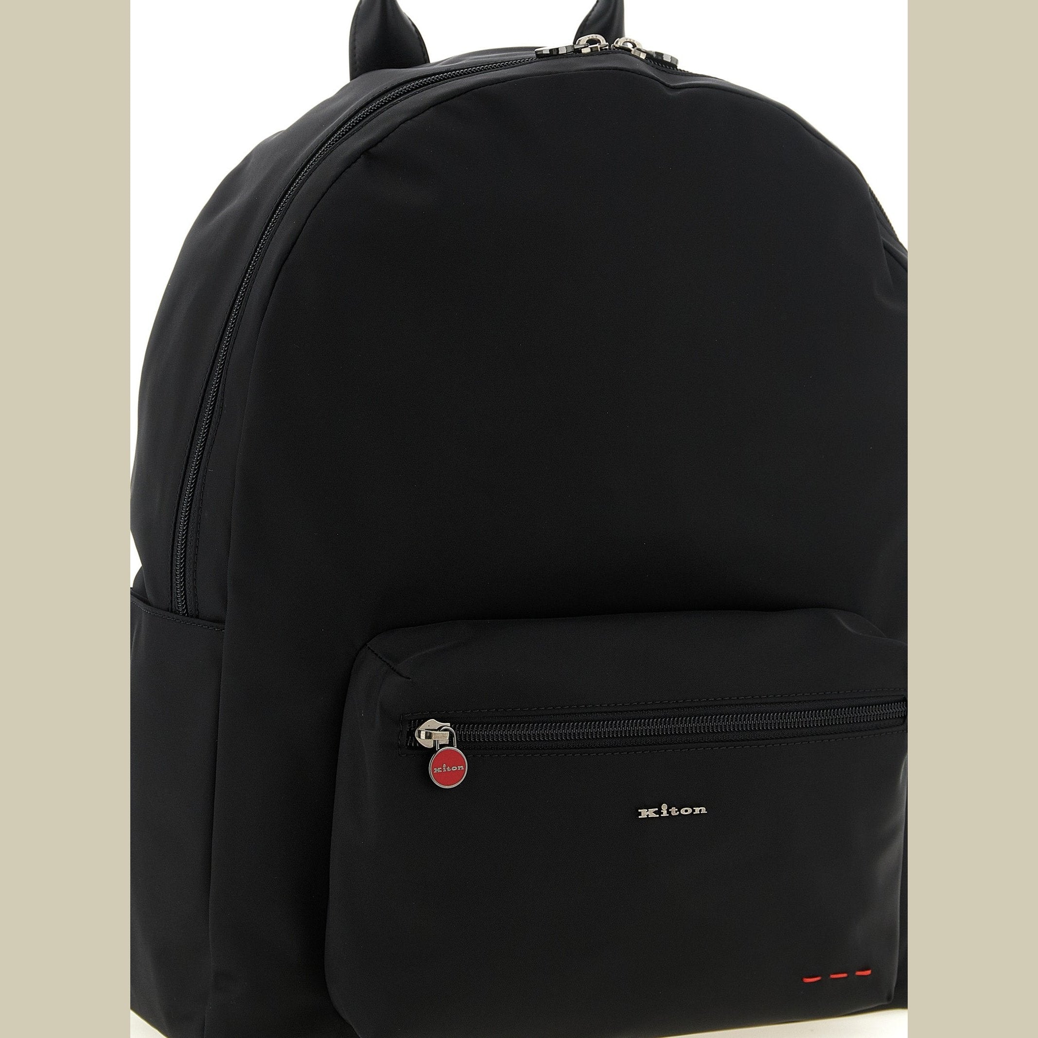 Black Polyamide Backpack