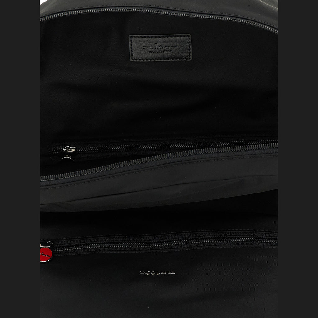 Black Polyamide Backpack