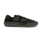 Black Nylon Low Top Sneakers
