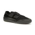 Black Nylon Low Top Sneakers