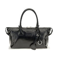 Black Calf Leather Bos Taurus Handbag