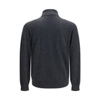 Gray Cashmere Turtleneck
