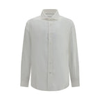 White Cotton Dress Shirt