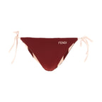 Bordeaux Polyester Bikini