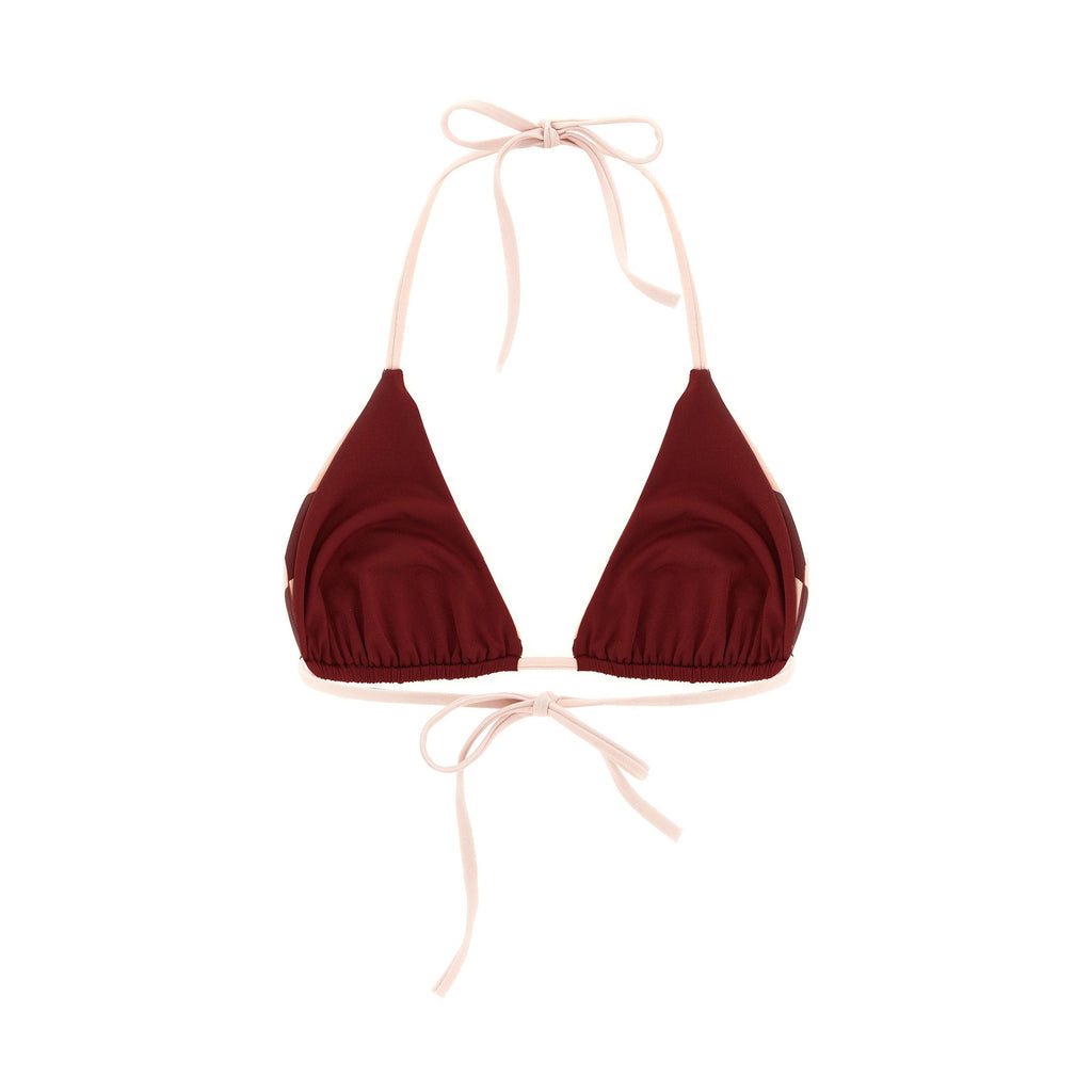 Bordeaux Polyester Bikini
