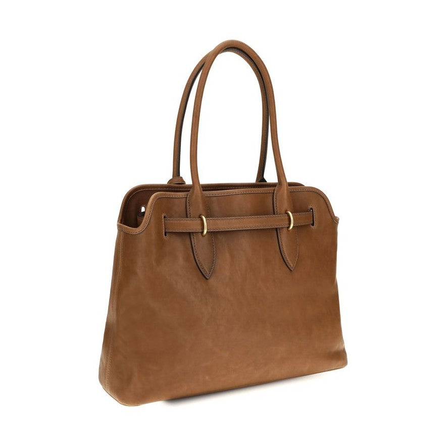 Brown Calf Leather Bos Taurus Shoulder Bag