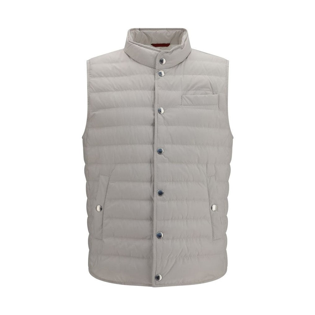 White Polyester Coat