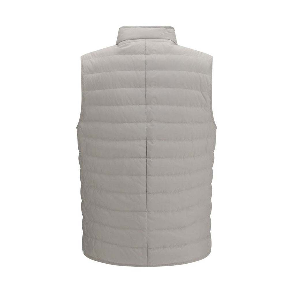 White Polyester Coat