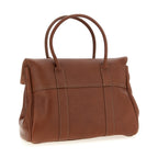 Brown Calfskin Shoulder Bag
