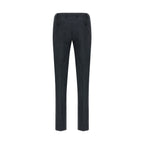 Gray Polyester Two-Piece Suit