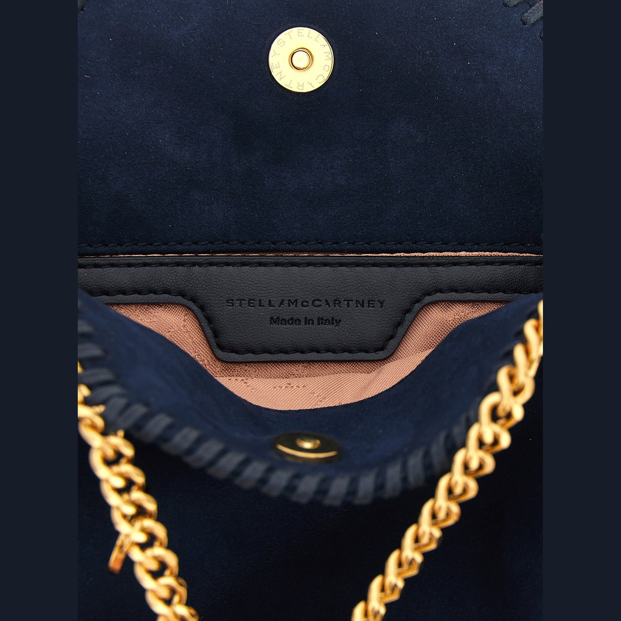 Blue Polyamide Crossbody Bag