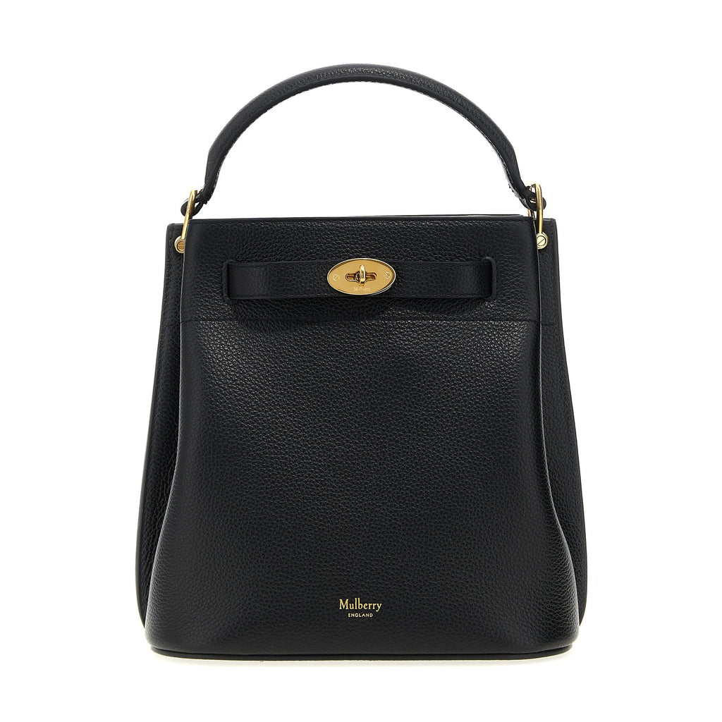 Black Calfskin Crossbody Bag