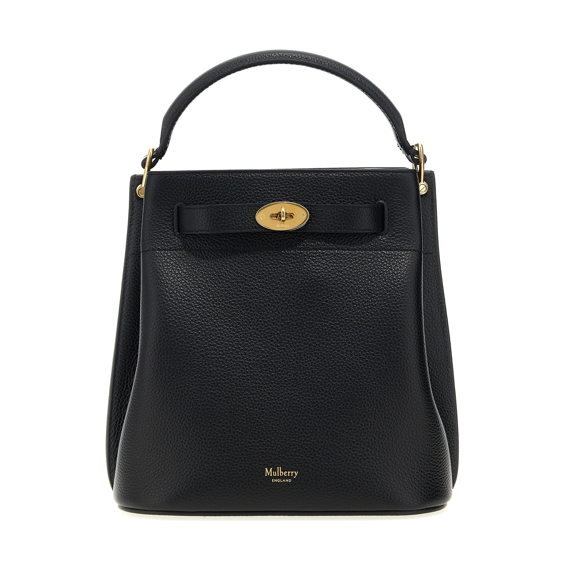 Black Calfskin Crossbody Bag