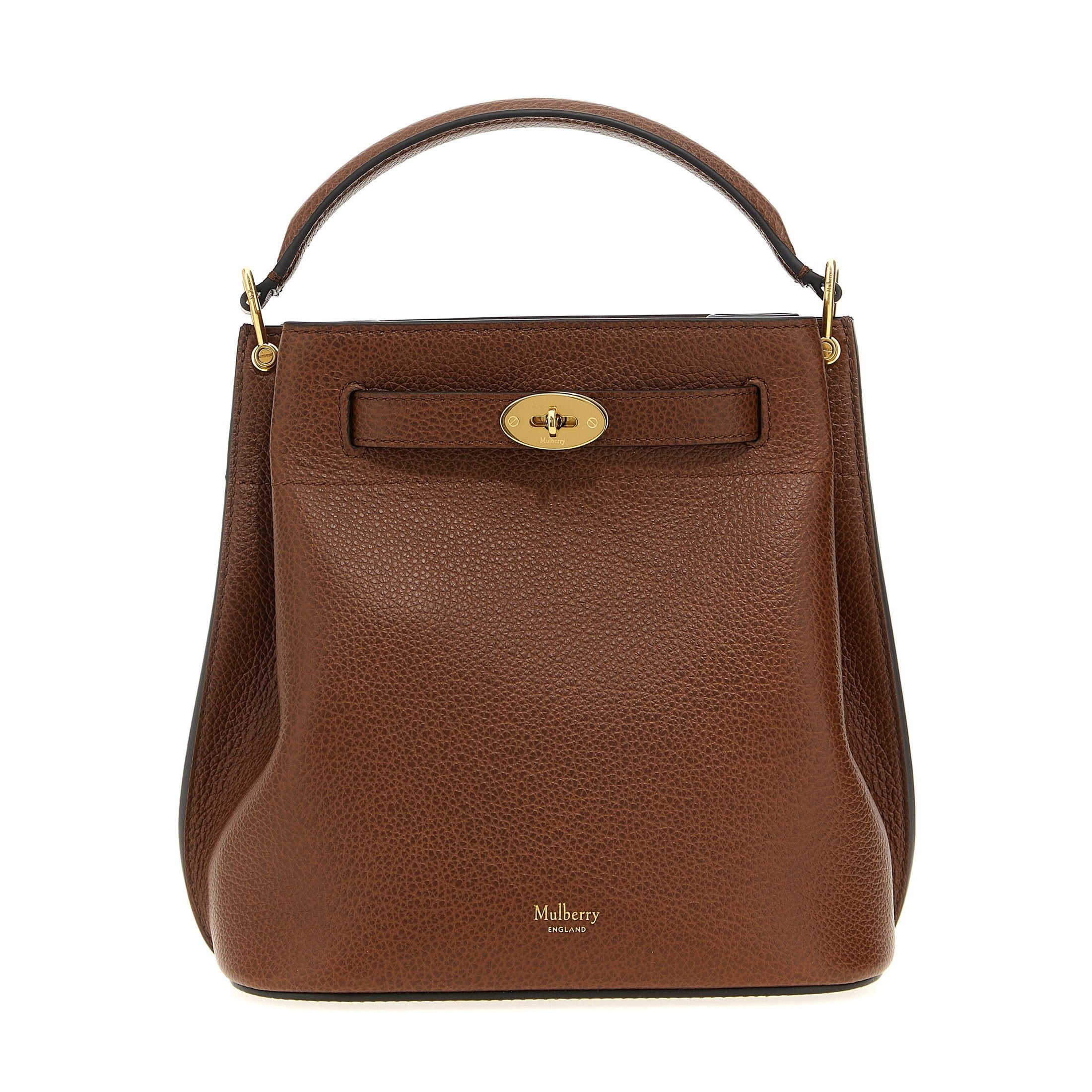 Brown Calfskin Crossbody Bag