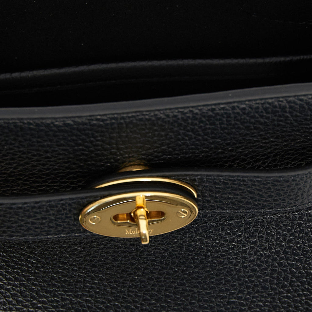 Black Calfskin Crossbody Bag