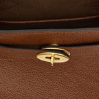 Brown Calfskin Crossbody Bag