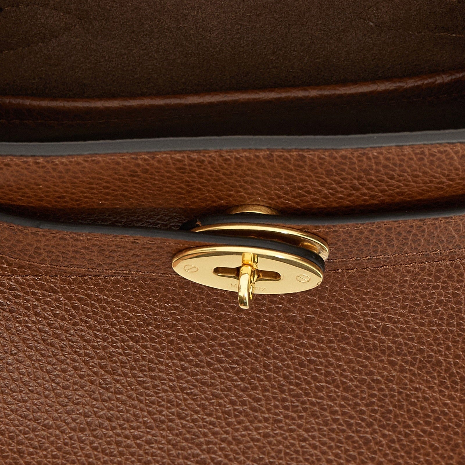 Brown Calfskin Crossbody Bag