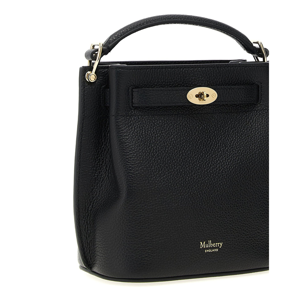 Black Calfskin Crossbody Bag