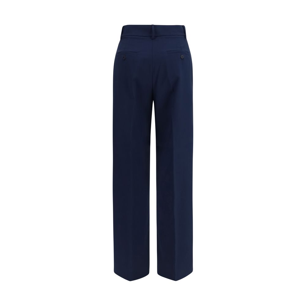 Blue Wool Oves Aries Casual Pants