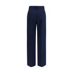 Blue Wool Oves Aries Casual Pants