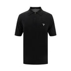 Black Wool Oves Aries Polo Shirt