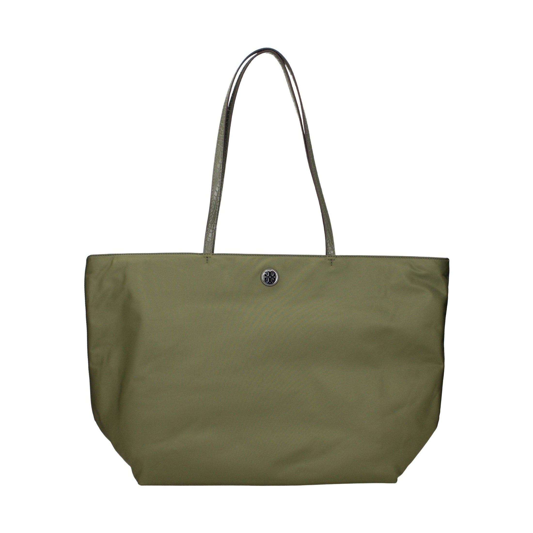 Green Fabric Shoulder Bag