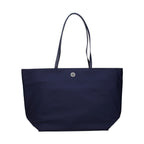 Blue Fabric Shoulder Bag