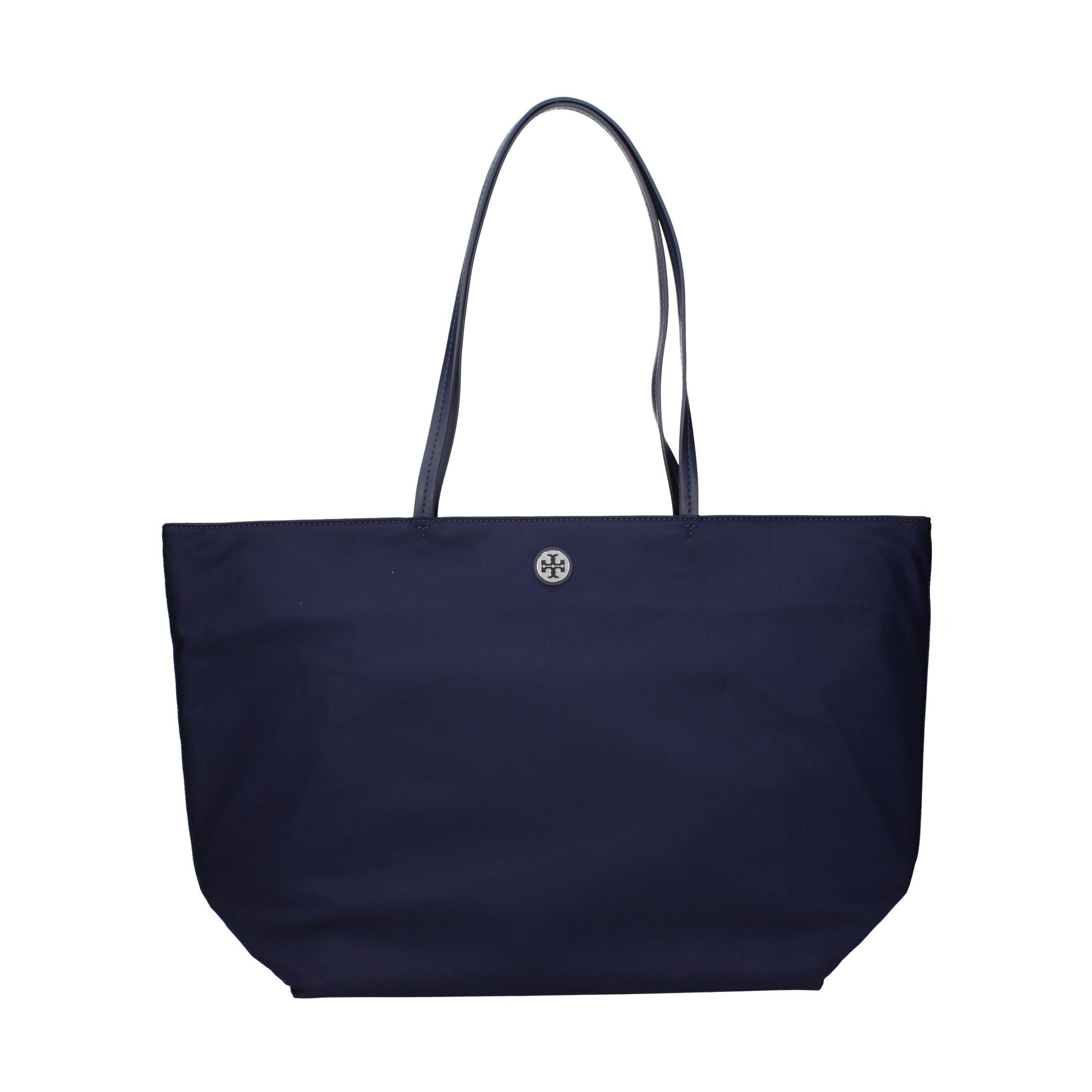Blue Fabric Shoulder Bag