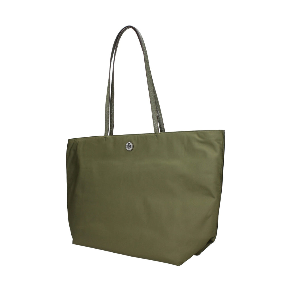 Green Fabric Shoulder Bag